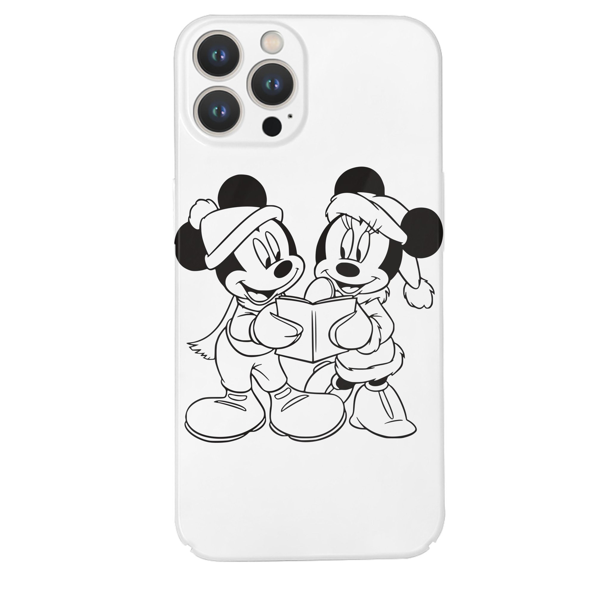（画像用） ミッキーマウス Mickey Mouse 【iPhone 14シリーズ対応】ハードケース